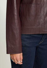 Eco leather jacket