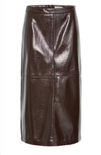 Eco leather skirt