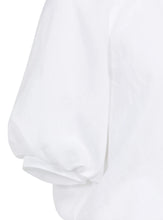 White Baloon blouse