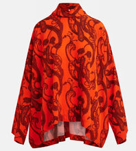 Red blouse