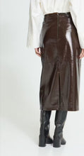 Eco leather skirt