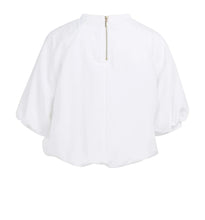 White Baloon blouse