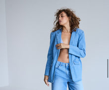 Carica l'immagine nel visualizzatore di Gallery, Blazer denim
