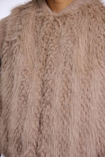 Fluffy gilet