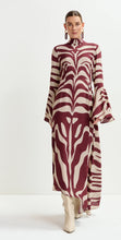 Carica l'immagine nel visualizzatore di Gallery, Burgundy cream dress
