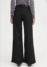 Wide black jeans