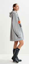 Grey sweater dress