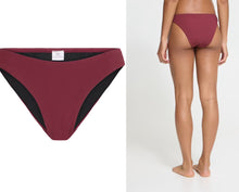Burgundy bikini