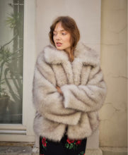 Eco fur jacket