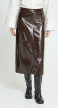 Eco leather skirt