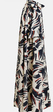 Long printed dress