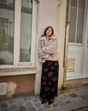Eco fur jacket
