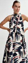Long printed dress