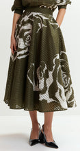 Green skirt