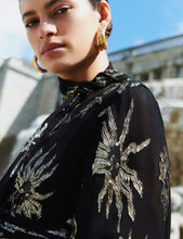 Carica l'immagine nel visualizzatore di Gallery, Black gold dress
